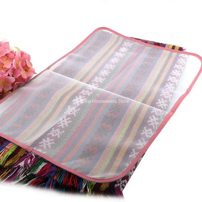 Protective Insulation Ironing Board Cover Cloth Guard Press Mesh Random Colors High Temperature Pad Ironing against Pressing